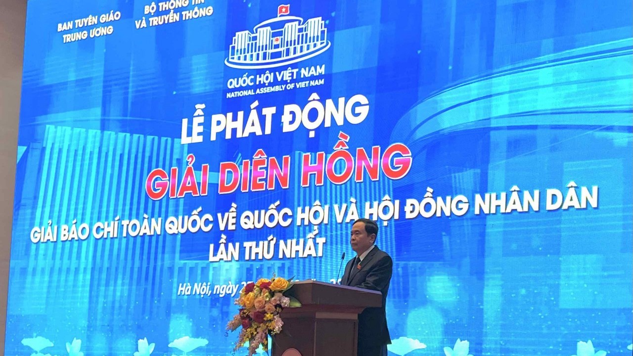 Cơ hội tham dự Giải Diên Hồng - Giải báo chí toàn quốc về Quốc hội và Hội đồng nhân dân lần thứ nhất