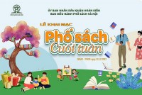 Tổ chức chương trình 'Phố sách cuối tuần' tại Thủ đô Hà Nội