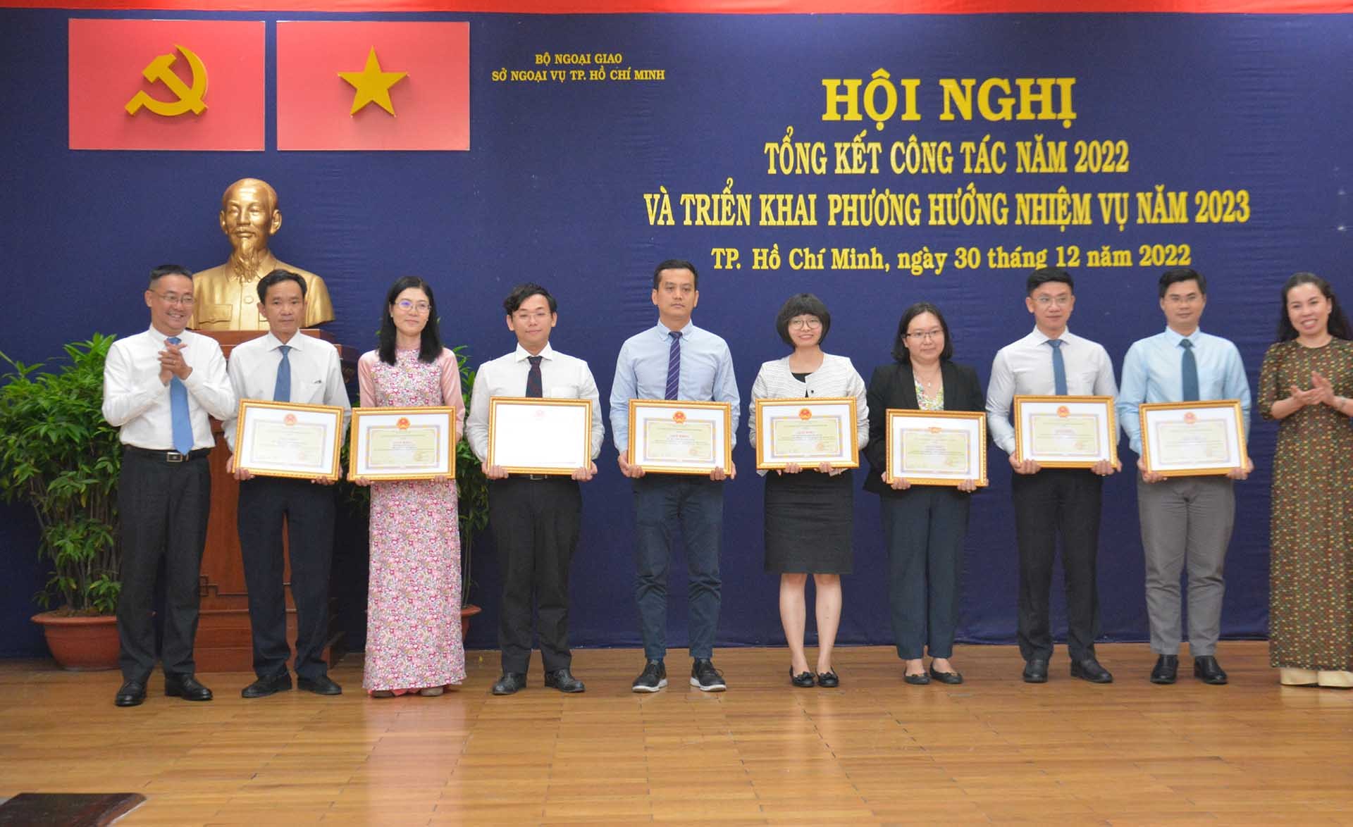 Sở Ngoại vụ TP. Hồ Chí Minh tổng kết công tác 2022 và triển khai nhiệm vụ 2023