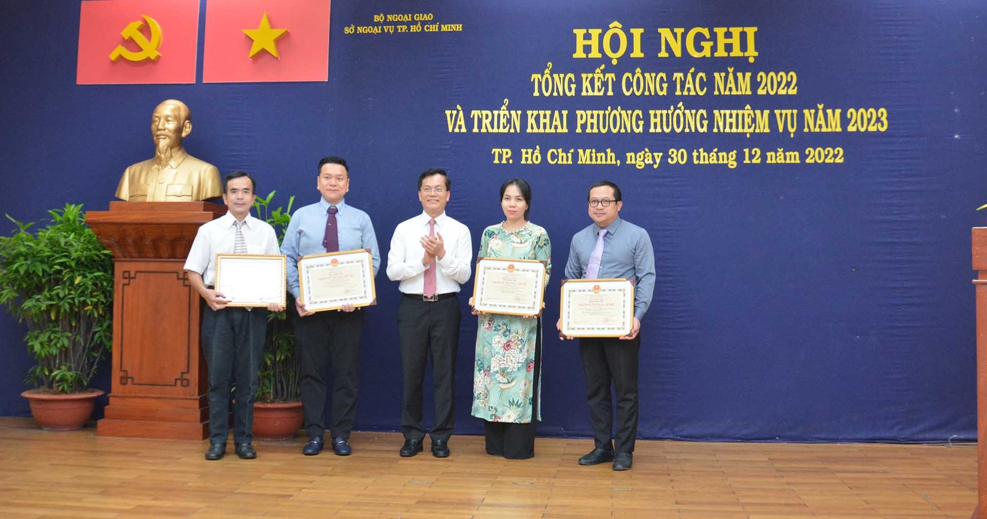 Sở Ngoại vụ TP. Hồ Chí Minh tổng kết công tác 2022 và triển khai nhiệm vụ 2023