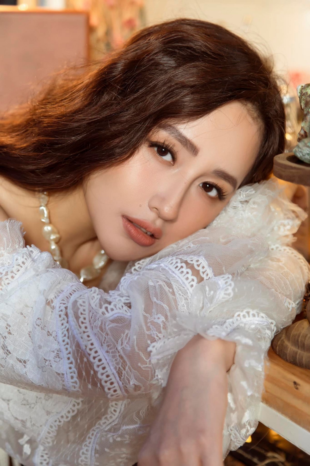 Sắc vóc quyến rũ của Hoa hậu Mai Phương Thúy