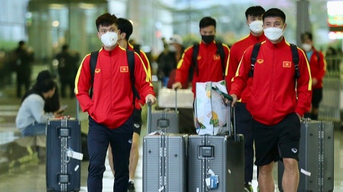 aff cup 2022 doi tuyen viet nam ve nuoc chuan bi cho tran gap myanmar