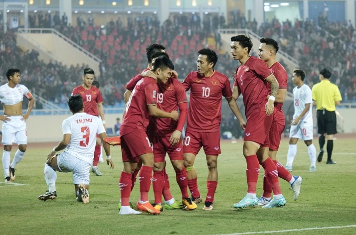 AFF Cup 2022: Sau trận thắng Myanmar, đội tuyển Việt Nam lập kỷ lục và được thưởng nóng AFF Cup 2022: Sau trận thắng Myanmar, đội tuyển Việt Nam lập kỷ lục và được thưởng nóng