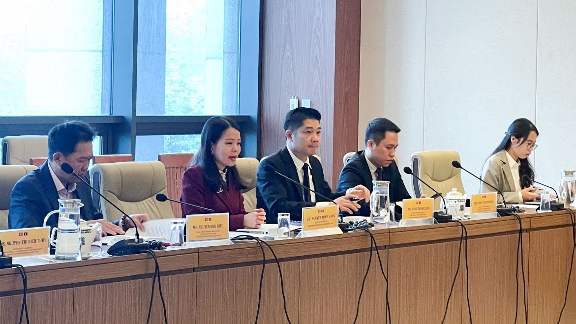 Trợ lý Bộ trưởng Nguyễn Minh Hằng phát biểu khai mạc Hội nghị. (Ảnh: Thành Đạt) Trợ lý Bộ trưởng Nguyễn Minh Hằng phát biểu khai mạc Hội nghị. (Ảnh: Thành Đạt)