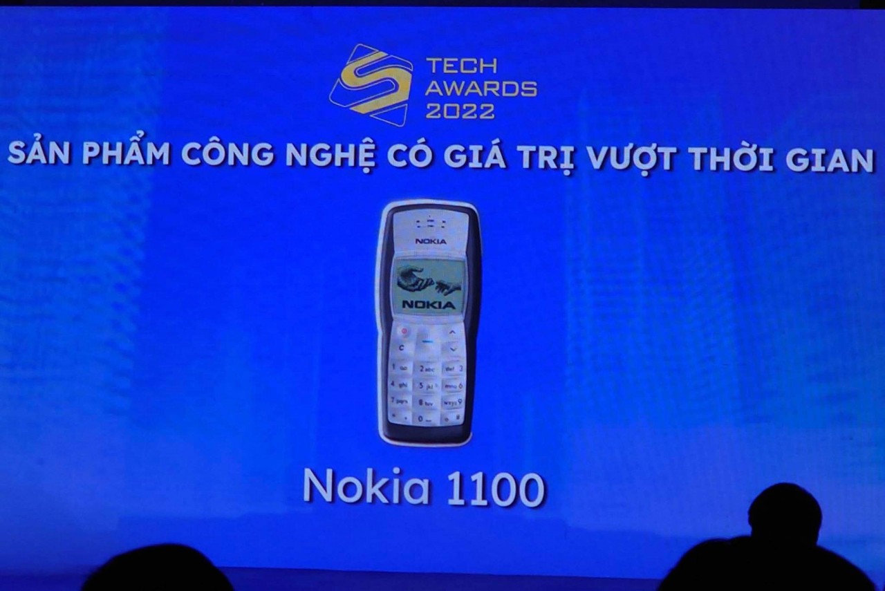 Nokia 1100 được vinh danh là sản phẩm công nghệ có giá trị vượt thời gian
