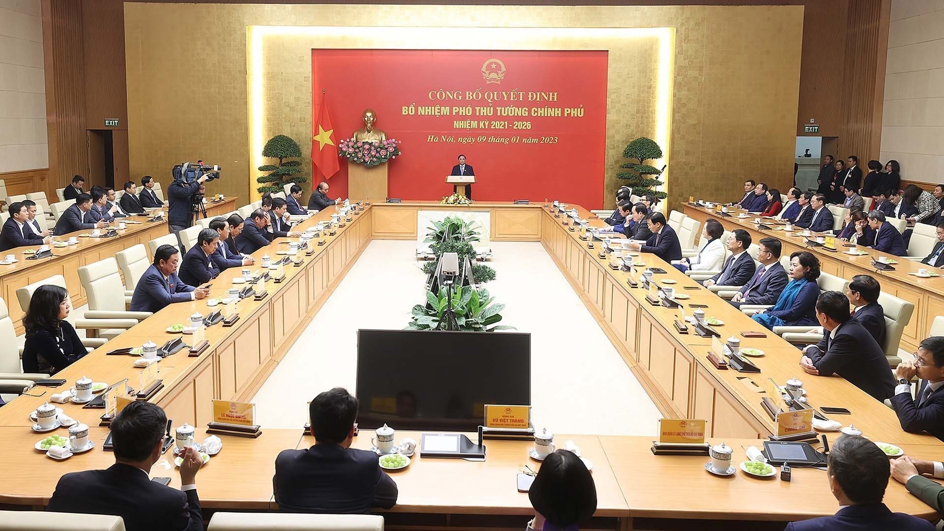 Quang cảnh buổi lễ. (Nguồn: TTXVN)