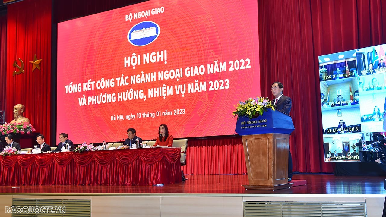 Phát huy mạnh mẽ vai trò tiên phong của đối ngoại, phục vụ đất nước phát triển bền vững, toàn diện trong giai đoạn mới