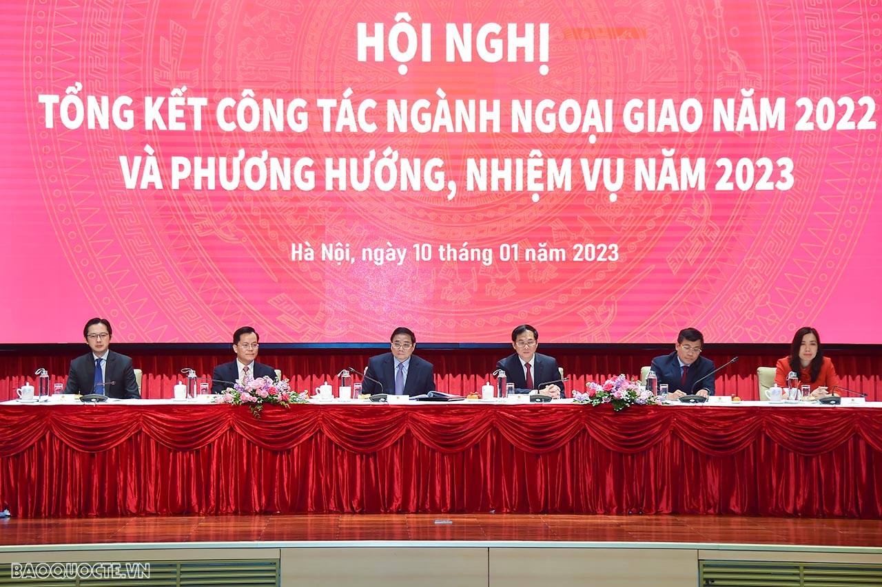 Khai mạc Hội nghị tổng kết công tác ngành Ngoại giao năm 2022