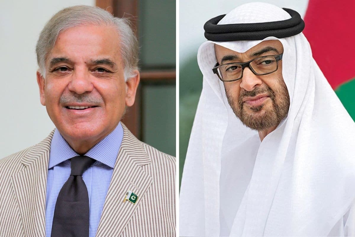 Thủ tướng Pakistan Shahbaz Sharif thăm UAE theo lời mời của Tổng thống UAE Sheikh Mohamed bin Zayed Al Nahyan. (Nguồn: Arabian Business)