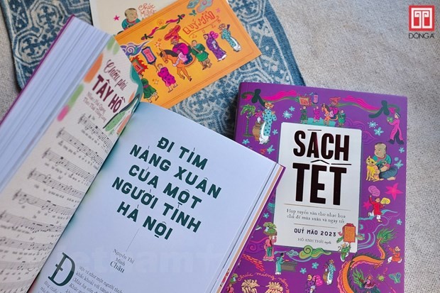 Phong phú thị trường sách dịp Tết Nguyên Đán Phong phú thị trường sách dịp Tết Nguyên Đán