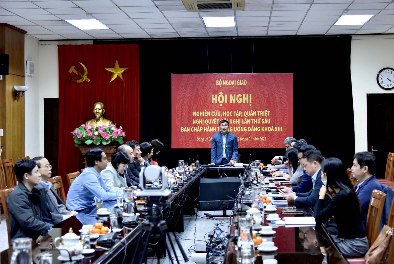 Quán triệt Nghị quyết Hội nghị lần thứ 6, Ban Chấp hành Trung ương Đảng khoá XIII