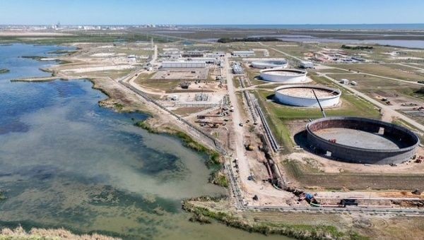 Kho Dự trữ Dầu khí Chiến lược ở Freeport, Texas, Hoa Kỳ. (Nguồn: Twitter) Kho Dự trữ Dầu khí Chiến lược ở Freeport, Texas, Hoa Kỳ. (Nguồn: Twitter)