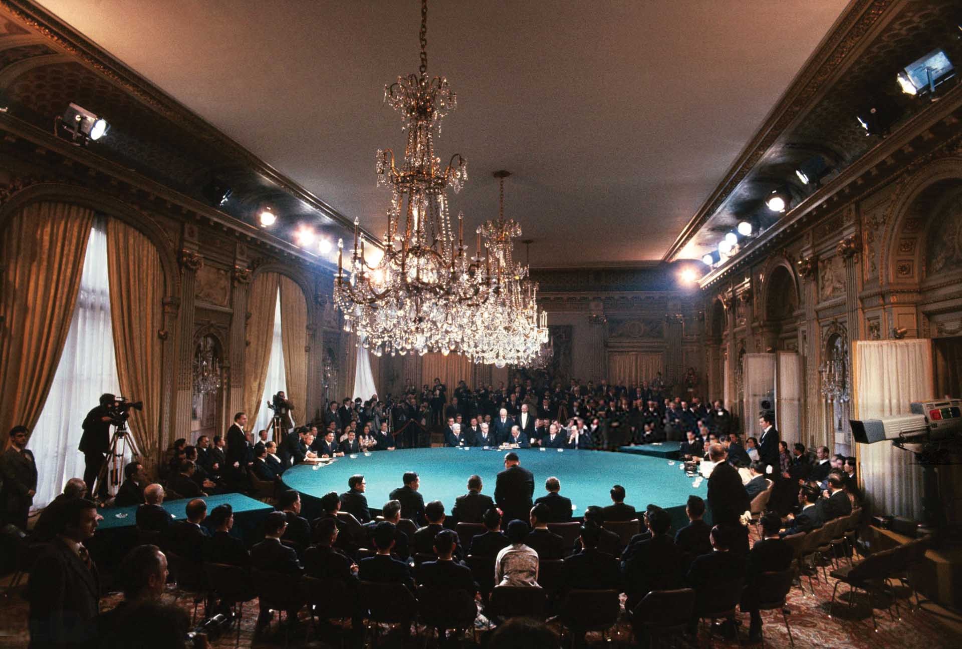 Các dấu mốc chính trong cuộc đàm phán Hiệp định Paris. (Nguồn: Getty Images)