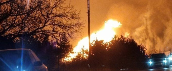 Nổ đường ống khí đốt ở Litva. (Ảnh minh họa - Nguồn: Reuters)