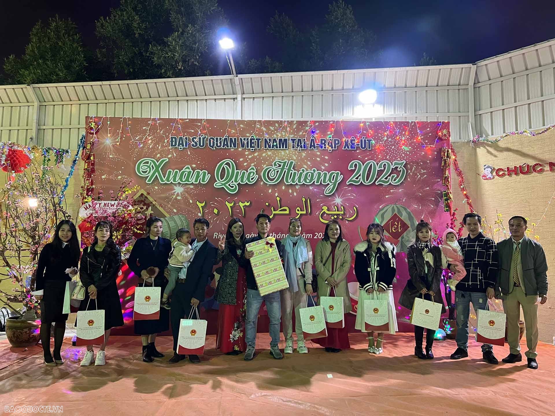 Đại sứ quán Việt Nam tại Saudi Arabia tổ chức chương trình Xuân Quê hương Quý Mão 2023