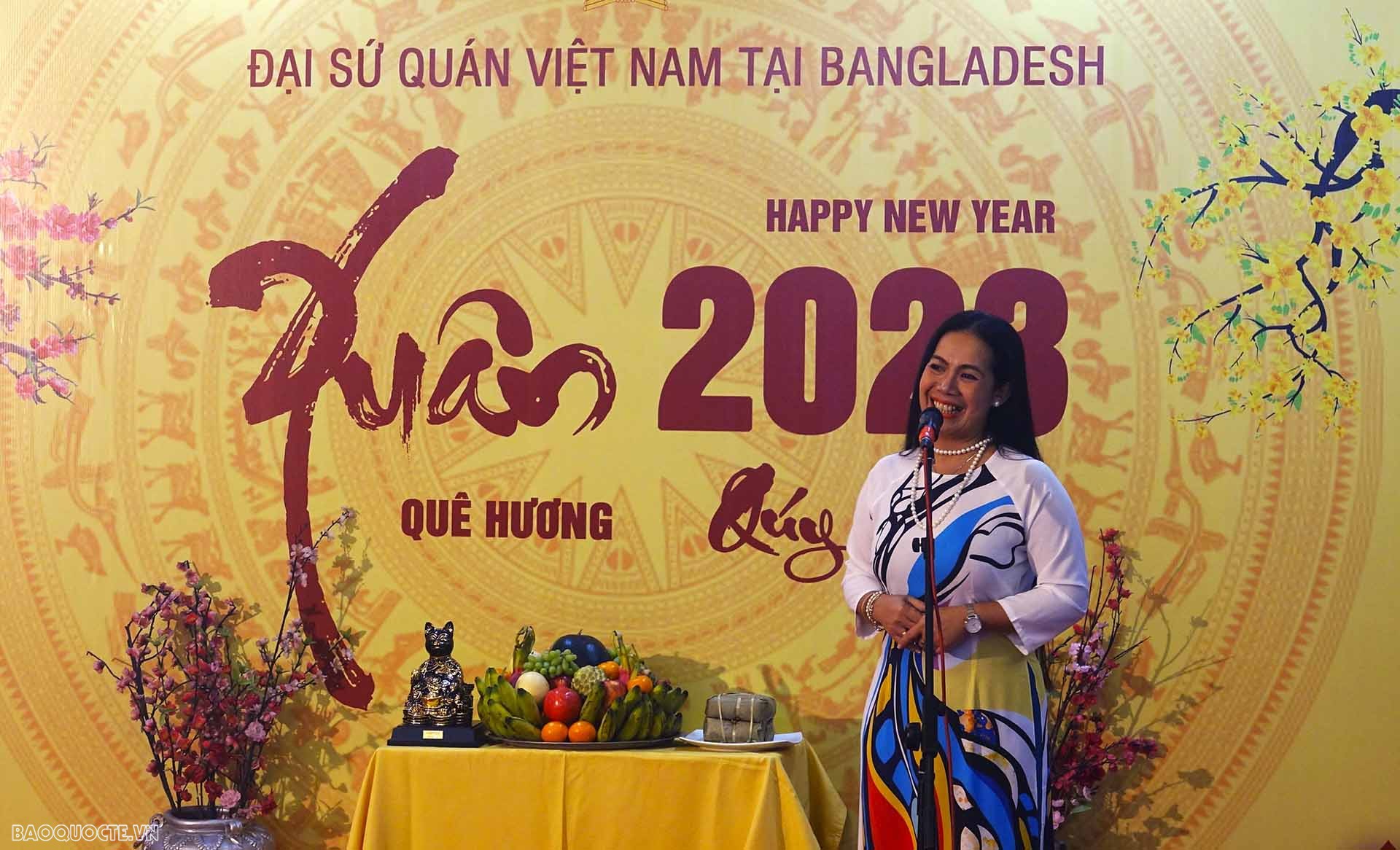 Đầm ấm Tết cộng đồng Xuân Quý Mão tại Bangladesh