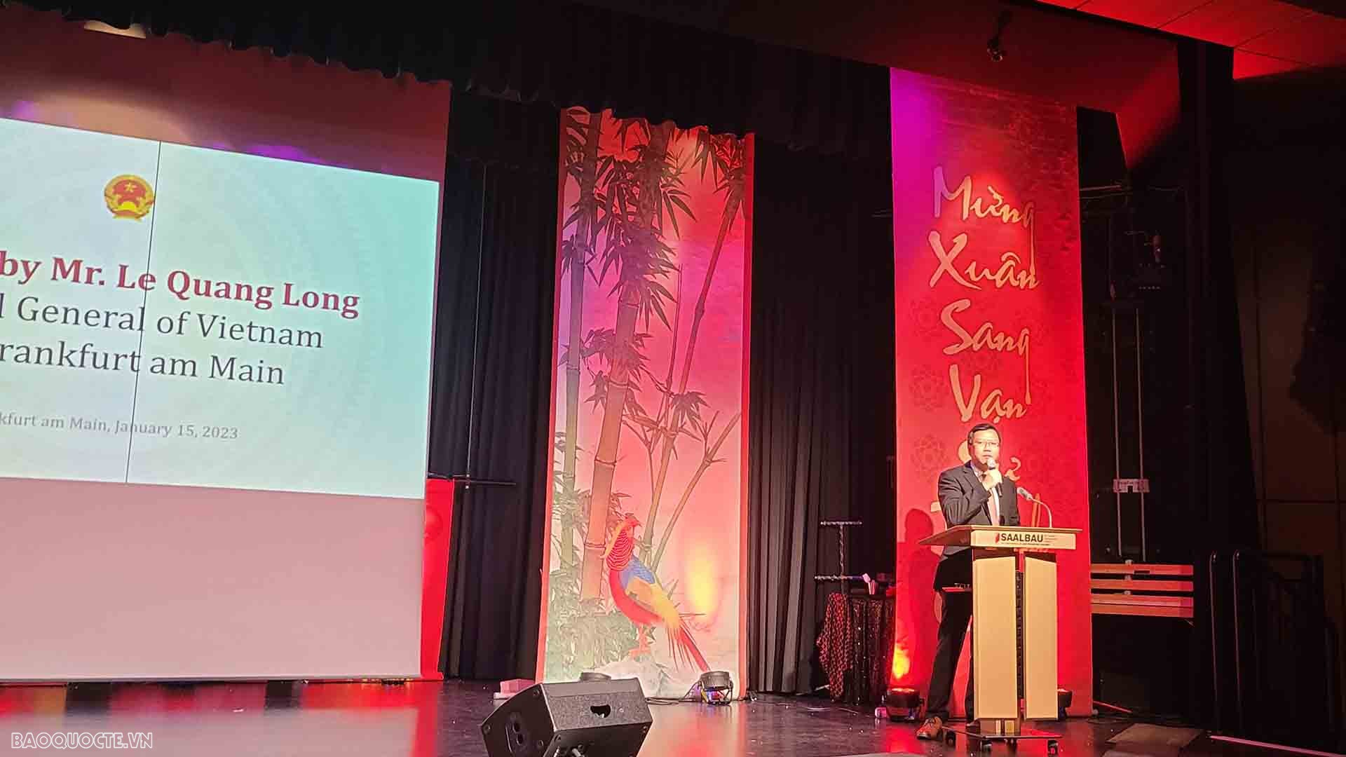 Tổng lãnh sự quán Việt Nam tại Frankfurt tổ chức Tết cộng đồng mừng Xuân Quý Mão