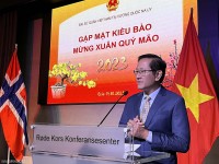 Gặt mặt kiều bào đón Xuân Quý Mão 2023 tại Na Uy