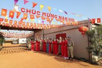 Không khí đón Tết cổ truyền của Bệnh viện Dã chiến Việt Nam tại Nam Sudan