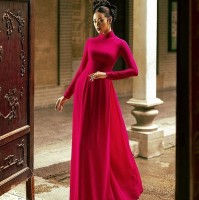 Ngắm nhan sắc sao Việt khi diện áo dài Tết