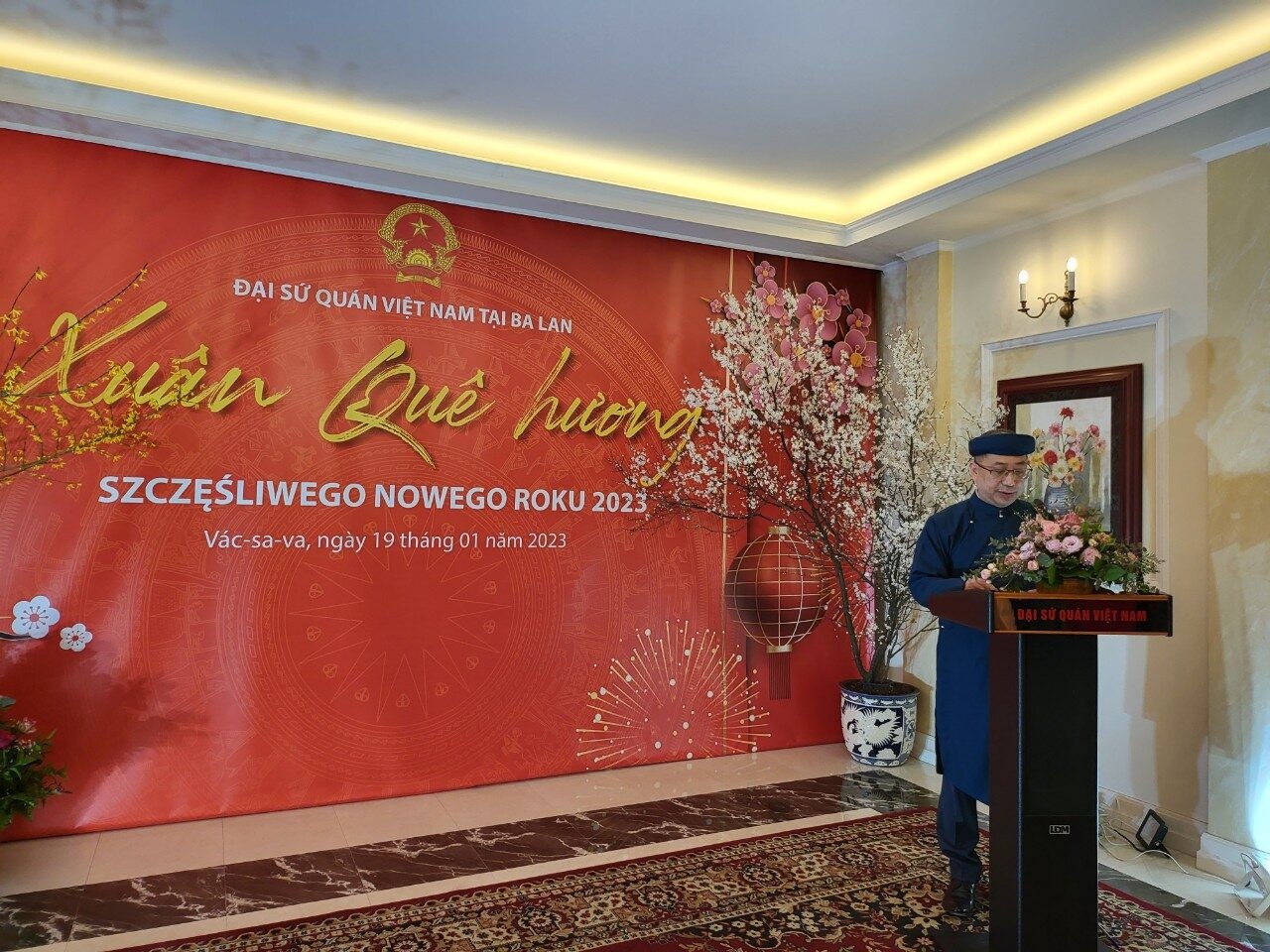 Đại sứ quán Việt Nam tại Ba Lan tổ chức chương trình Xuân Quê hương 2023 Đại sứ quán Việt Nam tại Ba Lan tổ chức chương trình Xuân Quê hương 2023