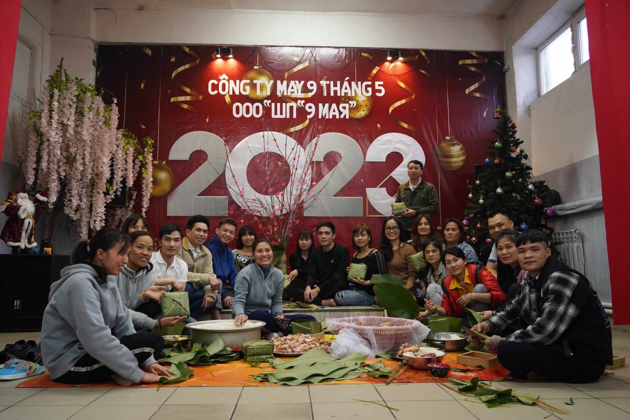 Tết đầm ấm của người Việt Nam tại Nga