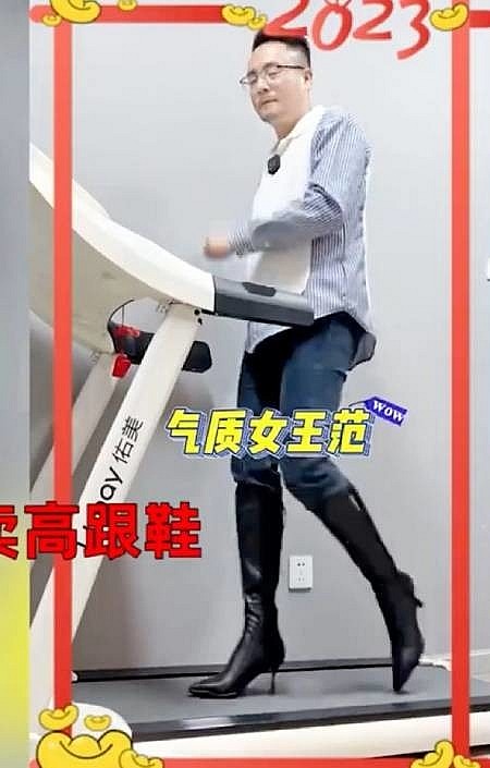 Tự làm người mẫu bán giày cao gót, người đàn ông bỏ túi bạc triệu