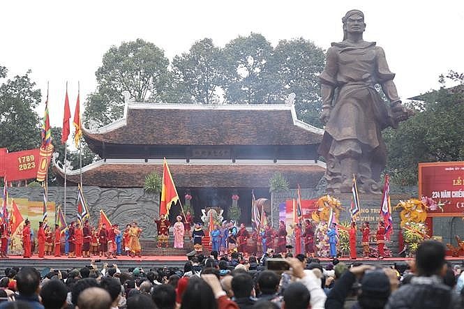 Lễ hội gò Đống Đa Xuân Quý Mão 2023