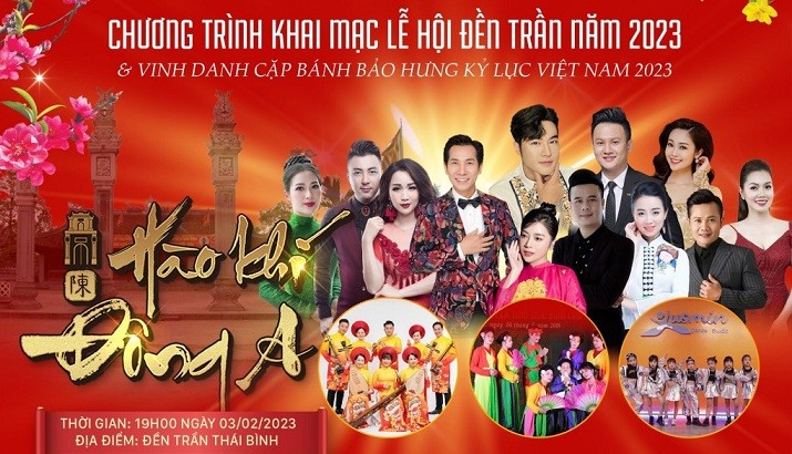 Chương trình nghệ thuật 'Hào khí Đông A' sẽ khai mạc Lễ hội đền Trần