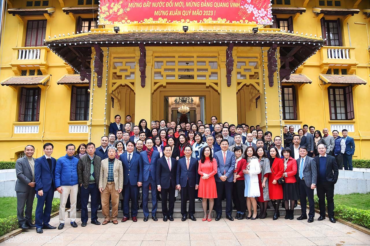 Năm 2023 - Ngành Ngoại giao bước sang một giai đoạn phát triển mới với tâm thế mới và khí thế mới