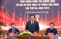 Phát động cuộc thi chính luận về bảo vệ nền tảng tư tưởng của Đảng lần thứ Ba, năm 2023