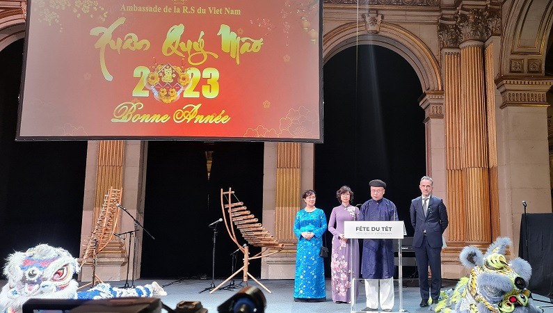 Đại sứ quán Việt Nam tại Pháp tổ chức chương trình Tết cổ truyền Quý Mão 2023