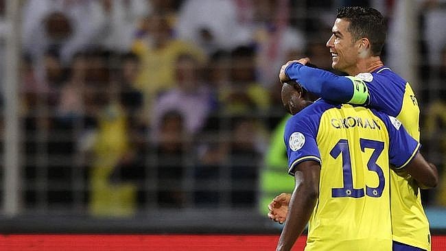 Niềm vui ghi bàn của C.Ronaldo. (Nguồn: CNN) Niềm vui ghi bàn của C.Ronaldo. (Nguồn: CNN)