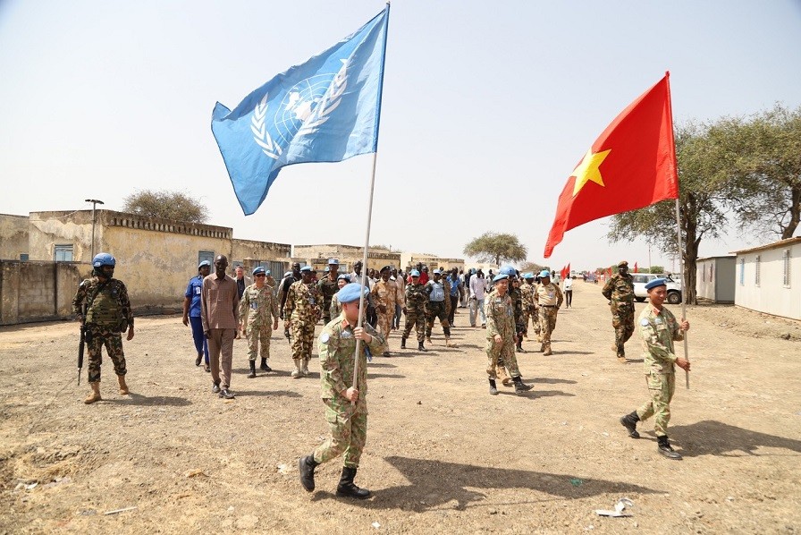 Khánh thành nhiều công trình nhân dạo của Đội Công binh Việt Nam tại khu vực Abyei