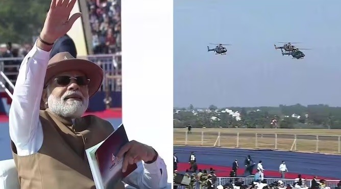 Khai mạc triển lãm hàng không lớn nhất châu Á, Thủ tướng Narendra Modi: Ấn Độ 'đang chạm tới những tầm cao mới'. (Nguồn: India Today)