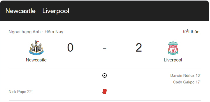 Link xem trực tiếp Newcastle vs Liverpool (00h30 ngày 19/2/2023) vòng 24 Ngoại hạng Anh 2022-2023