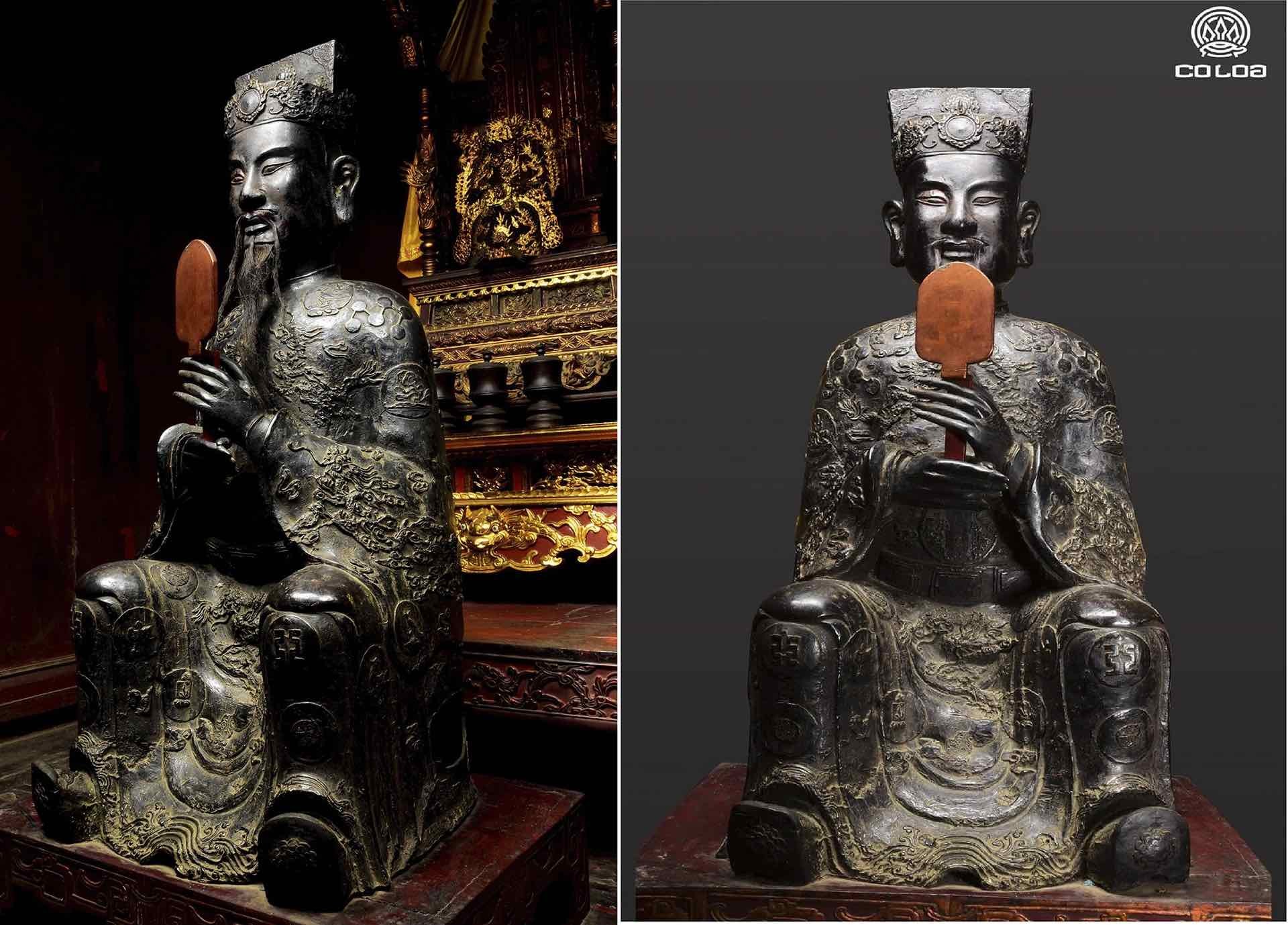 Chiêm ngưỡng tượng đồng độc bản vua An Dương Vương