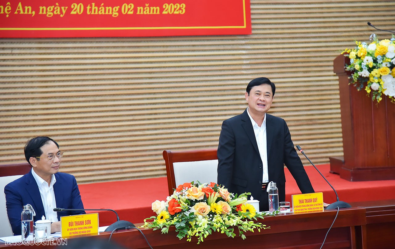 Bộ Ngoại giao và Nghệ An phối hợp triển khai công tác đối ngoại và hội nhập quốc tế