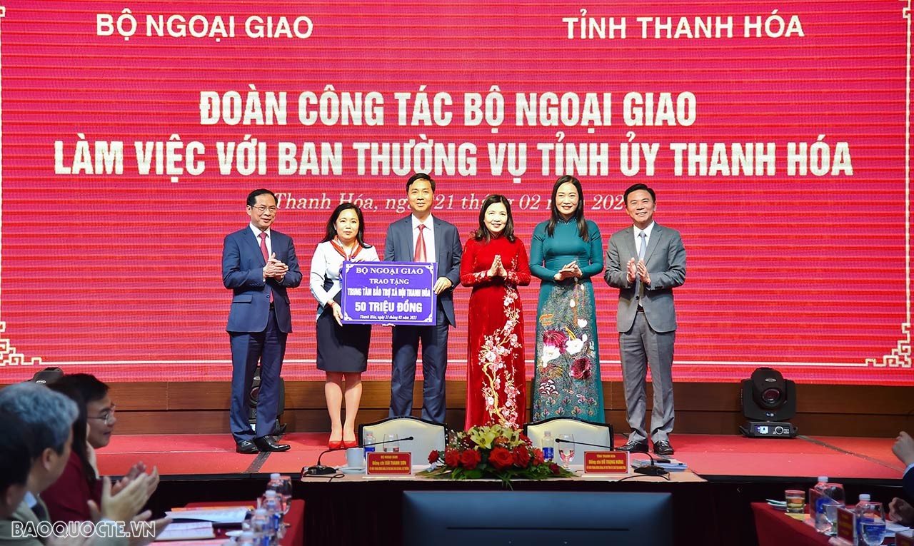 Thanh Hóa triển khai thành công công tác đối ngoại và ngoại giao phục vụ phát triển kinh tế - xã hội Thanh Hóa triển khai thành công công tác đối ngoại và ngoại giao phục vụ phát triển kinh tế - xã hội