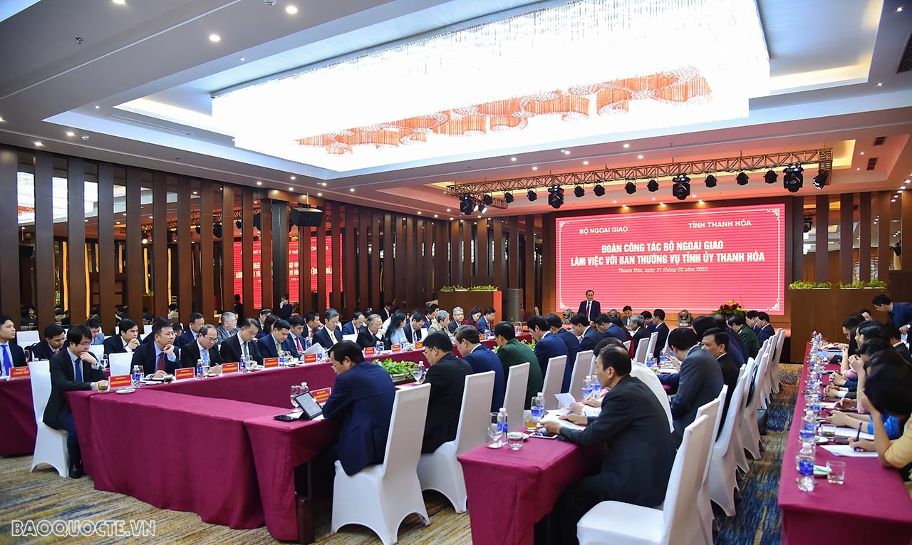 Thanh Hóa triển khai thành công công tác đối ngoại và ngoại giao phục vụ phát triển kinh tế - xã hội Thanh Hóa triển khai thành công công tác đối ngoại và ngoại giao phục vụ phát triển kinh tế - xã hội