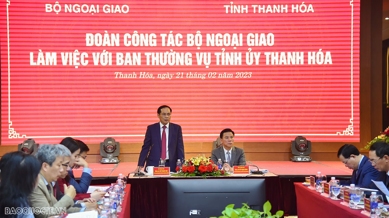 Thanh Hóa triển khai thành công công tác đối ngoại và ngoại giao phục vụ phát triển kinh tế - xã hội Thanh Hóa triển khai thành công công tác đối ngoại và ngoại giao phục vụ phát triển kinh tế - xã hội