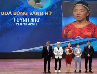 Huỳnh Như trả lời báo chí Bồ Đào Nha trước khi về nước dự lễ trao giải Quả bóng vàng Việt Nam 2022