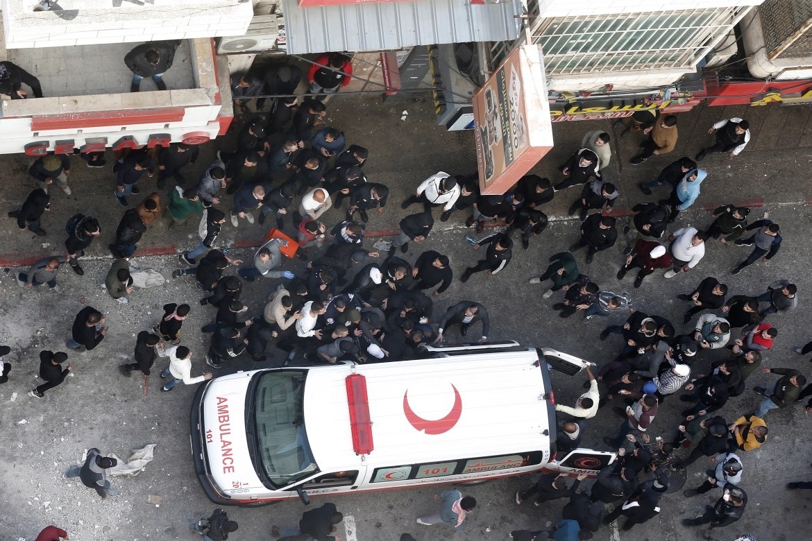 Hình ảnh hỗn loạn khi quân đội Israel đột kích Nablus