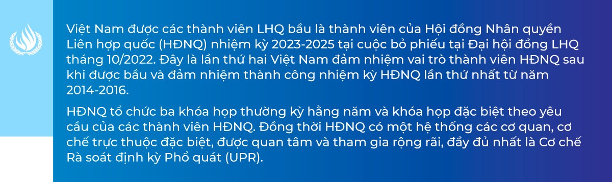 Phó Thủ tướng Trần Lưu Quang tham dự Khóa họp 52 HĐNQ:  Một Việt Nam tích cực với “sứ mệnh” vì quyền con người