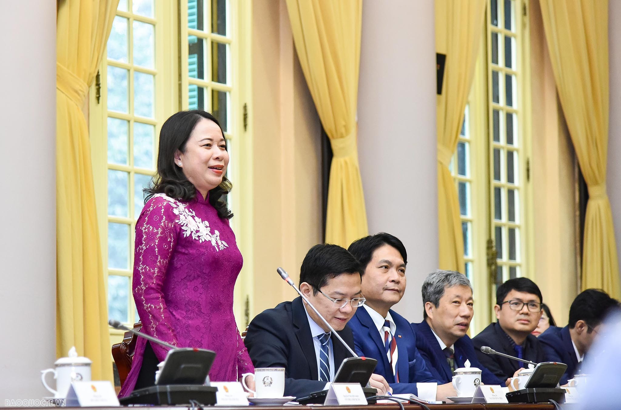 Quyền Chủ tịch nước giao nhiệm vụ cho các Đại sứ Việt Nam ở nước ngoài nhiệm kỳ 2023-2026 Quyền Chủ tịch nước giao nhiệm vụ cho các Đại sứ Việt Nam ở nước ngoài nhiệm kỳ 2023-2026