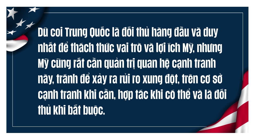 “Đọc vị” tính toán của Tổng thống Biden và “vòng xoáy” quan hệ Mỹ-Trung Quốc