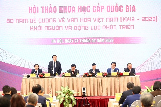 Hội thảo 80 năm Đề cương về văn hóa Việt Nam: Khẳng định ngọn đuốc soi đường cho sự phát triển nền văn hóa mới