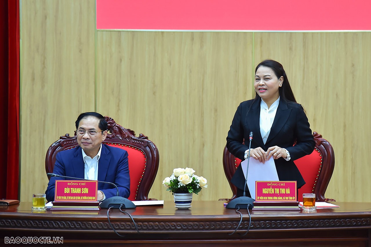 Ninh Bình phối hợp với Bộ Ngoại giao thúc đẩy hoạt động kinh tế đối ngoại Ninh Bình phối hợp với Bộ Ngoại giao thúc đẩy hoạt động kinh tế đối ngoại