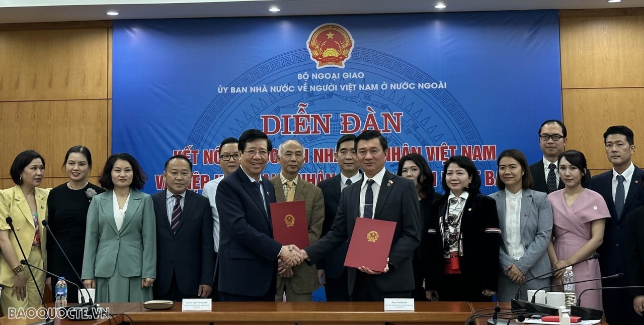 Tăng cường kết nối doanh nghiệp người Việt trong và ngoài nước