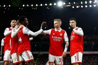 Thắng đậm Everton, Arsenal 'xây' chắc vị trí dẫn đầu Ngoại hạng Anh 2022/23